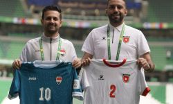 أسود الرافدين بالزي الأخضر في مواجهة الأردن غداً